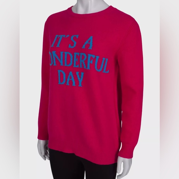 Alberta Feretti Women\'s Pink Sweater